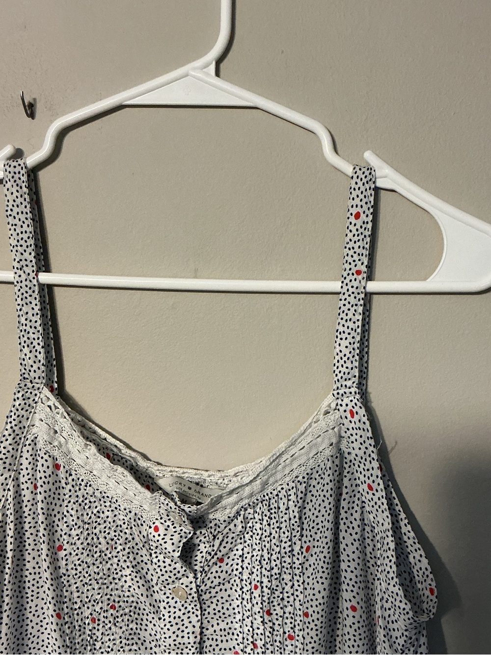 Lucky Brand Ruffle Hem Tank - Picture 2 of 9